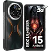 Image de Oukitel OUKITEL WP55 Pro 5G Incassable Android 15  48 Go + 512 Go / 2 To, 11000mAh 120Hz 6.6" FHD+ 108MP, NFC/5G Dual SIM - Orange