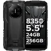 Image de Doogee DOOGEE Fire 3 Ultra Telephone Portable Incassable 24Go+256Go 5.5'' 8350mAh Smartphone Robuste Android 15 Dural SIM 4G/NFC Noir