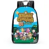 Image de Sac à Dos Animal Crossing pour Enfants Cadeaux pour Garçon et Filles (SD1811) 32*15*44 cm Vert
