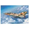 Image de Chengdu J-7c / D Fighter & Bullet - L: 324mm, W: 148mm, Nombre De PiÃ¨ces: 190+ - Trumpeter Tu02864-Trumpeter-Trumpeter