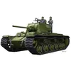 Image de Trumpeter Maquette Char : Kv-1 1942 Char À Tourelle Simplifiée Avec Équipage De Char-Trumpeter