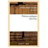 Image de PoÃ¨mes Antiques (Ãd.19e)