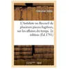 Image de L'antidote Ou Recueil De Plusieurs Pieces Fugitives