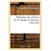 Image de RÃ©futation Des PÃ©titions De M. Madier De Montjau