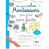Image de Mon Grand Cahier Montessori Pour Ãcrire Sans Fautes
