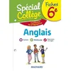 Image de Fiches Anglais 6e SpÃ©cial CollÃ¨ge - Edition 2019
