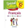 Image de Fiches FranÃ§ais 5e SpÃ©cial CollÃ¨ge - Edition 2019