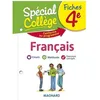 Image de Fiches FranÃ§ais 4e SpÃ©cial CollÃ¨ge - Edition 2019
