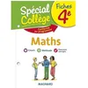 Image de Fiches Maths 4e SpÃ©cial CollÃ¨ge - Edition 2019