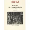 Image de Le temps de l'apprentissage - Paul Petit