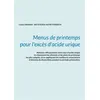 Image de Menus de printemps pour l'excès d'acide urique. - Cédric Ménard