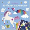 Image de Tableaux Arc-En-Ciel - Avec 50 Stickers PailletÃ©s, 6 Cartes Et 3 Feuilles MÃ©talliques