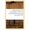 Image de RÃ©clamation De La Samaritaine Contre Un Almanach DonnÃ© Sous Son Nom