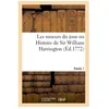 Image de Les Moeurs Du Jour Ou Histoire De Sir William Harrington - Partie 1