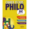 Image de Cahier D'exos Philo Bac Tle Toutes SÃ©ries