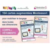 Image de Corps Et VÃªtements - 104 Cartes AugmentÃ©es Montessori Pour Mobiliser Le Langage Dans Toutes Ses Dimensions - Avec 2 Jeux De 52 Cartes