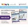 Image de Maison - 104 Cartes AugmentÃ©es Montessori Pour Mobiliser Le Langage Dans Toutes Ses Dimensions - Avec 2 Jeux De 52 Cartes