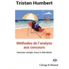 Image de MÃ©thodes De L'analyse Aux Concours - Exercices CorrigÃ©s. Oraux X-Ens-Mines