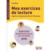 Image de Mes Exercices De Lecture D'aprÃ¨s La Progression Borel-Maisonny Cycle Cp-Ce1