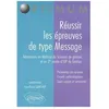 Image de RÃ©ussir Les Ãpreuves De Type Message - Admissions En MaÃ®trise De Sciences De Gestion Et En 2e AnnÃ©e D'iup De Gestion