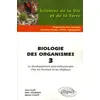 Image de Biologie Des Organismes - Tome 3, Le DÃ©veloppement Post-Embryonnaire Chez Les Animaux Et Les VÃ©gÃ©taux