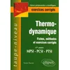 Image de Thermodynamique 1e Année Mpsi-Pcsi-Ptsi - Fiches, Méthodes Et Exercices Corrigés