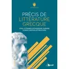 Image de PrÃ©cis De LittÃ©rature Grecque