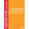 Image de 1400 énoncés d'exercices oraux issus des concours d'entrée aux grandes écoles - Collectif