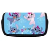 Image de Trousse à crayon Stitch pour Garçon et Filles (PC5663) 21x10x7.5 cm Bleu