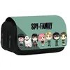 Image de Trousse à crayon Spy x Family pour Garçon et Filles (PC5805) 20x10x7.5 cm Vert