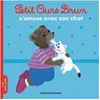 Image de Petit Ours Brun - Petit Ours Brun S'amuse Avec Son Chat