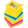 Image de Post-it Super Sticky Z-notes Carnival, 90 vel, ft 76 x 76 mm, pak van 6 blokken