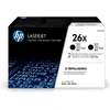 Image de HP toner 26X, 9 000 pagina's, OEM CF226XD, zwart, duopack