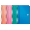 Image de Oxford Office My Colours notitieboekje, 180 bladzijden, ft 9 x 14 cm, geruit 5 mm, geassorteerde kleuren