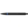 Image de Parker IM Vibrant Rings balpen, zwart met blauwe accenten