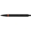 Image de Parker IM Vibrant Rings balpen, zwart met oranje accenten