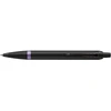 Image de Parker IM Vibrant Rings balpen, zwart met paarse accenten