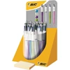 Image de Bic Colours Shine 4-kleurenbalpen, medium, klassieke inktkleuren, display van 20 stuks