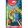 Image de Maped kleurpotlood Jungle Fever Jumbo, etui van 12 stuks, assorti