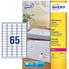 Image de Avery L7651-25 mini adresetiketten ft 38,1 x 21,2 mm (b x h), 1.625 etiketten, wit