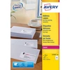 Image de Avery L7162, Adresetiketten, Laser, Ultragrip, wit, 40 vellen, 16 per vel, 99,1 x 33,9 mm