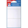 Image de Agipa witte etiketten in etui ft 38 x 50 mm (b x h), 28 stuks, 4 per blad