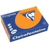Image de Clairefontaine Trophée Intens, gekleurd papier, A4, 210 g, 250 vel, feloranje