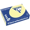 Image de Clairefontaine Trophée Pastel, gekleurd papier, A4, 210 g, 250 vel, kanariegeel
