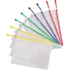 Image de Tarifold opbergtas met rits, ft A4, pak van 8 stuks in geassorteerde kleuren