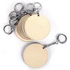 Image de Graine Créative Sleutelhanger hout, rond, diameter 55 mm, zakje van 10 stuks
