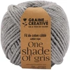Image de Graine Créative Macramé touw, ft 2,5 mm x 80 m, lichtgrijs
