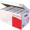 Image de Pergamy containerdoos, 53,9 x 28 x 35,9 cm (l x h x p), wit, automatische montage