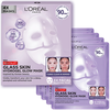 Image de L'Oréal Paris Revitalift Filler Glass Skin Hydrogel Glow Mask 4 pack