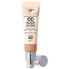Image de IT Cosmetics CC+ Nude Glow Fond de Teint Léger et Sérum Éclat avec SPF 40 32 ml (nuances variées) - Medium Tan